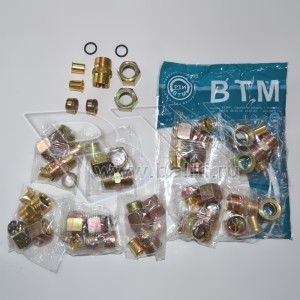 К-т на трубки полиамид d 14*12*1,3 мм 2-х сторонний (10 к-тов в уп.) ВТМ